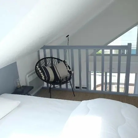 Joli appartement 4 personnes - vue mer Ploemeur Extérieur photo
